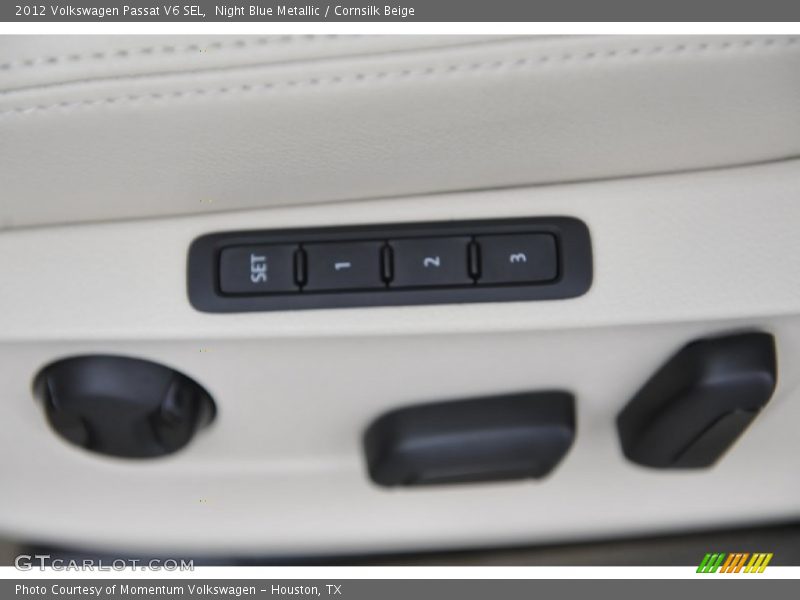 Night Blue Metallic / Cornsilk Beige 2012 Volkswagen Passat V6 SEL