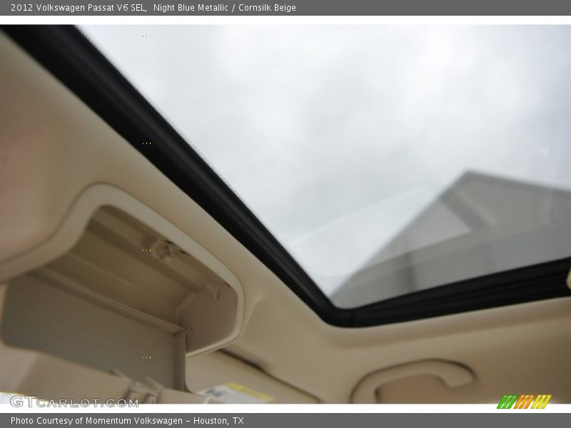 Night Blue Metallic / Cornsilk Beige 2012 Volkswagen Passat V6 SEL