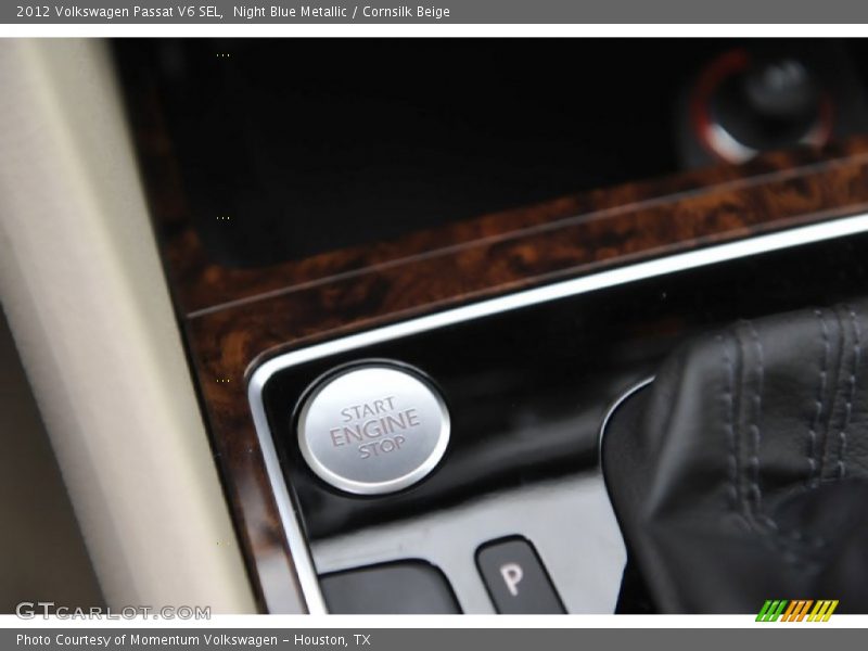 Night Blue Metallic / Cornsilk Beige 2012 Volkswagen Passat V6 SEL