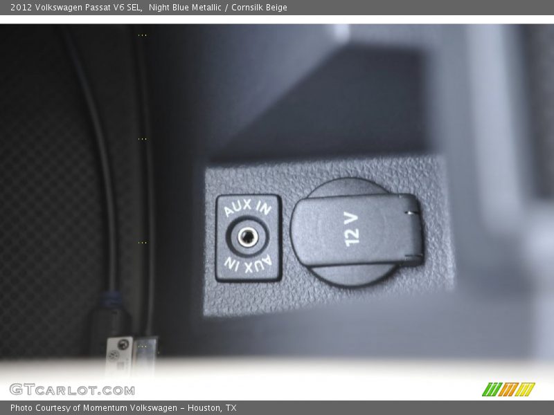 Night Blue Metallic / Cornsilk Beige 2012 Volkswagen Passat V6 SEL