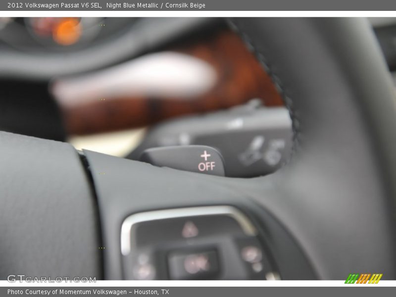 Night Blue Metallic / Cornsilk Beige 2012 Volkswagen Passat V6 SEL