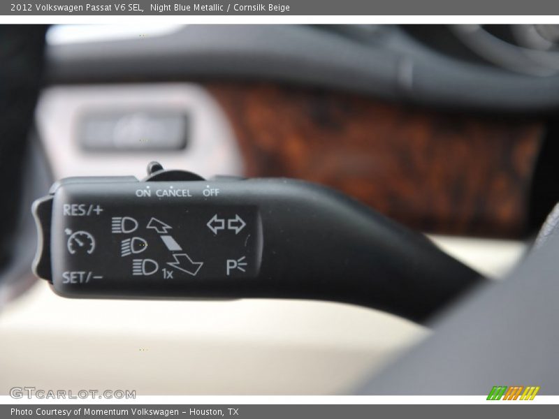 Night Blue Metallic / Cornsilk Beige 2012 Volkswagen Passat V6 SEL