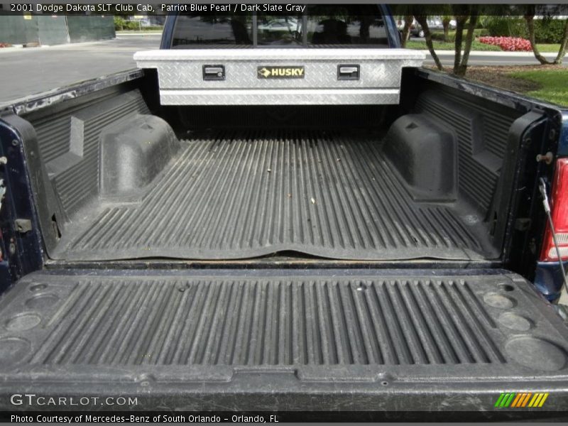 Patriot Blue Pearl / Dark Slate Gray 2001 Dodge Dakota SLT Club Cab