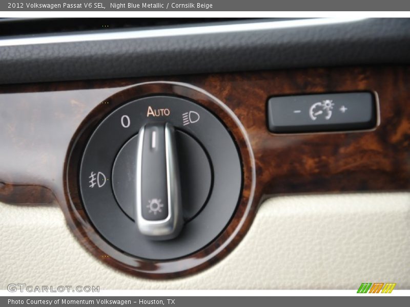 Night Blue Metallic / Cornsilk Beige 2012 Volkswagen Passat V6 SEL