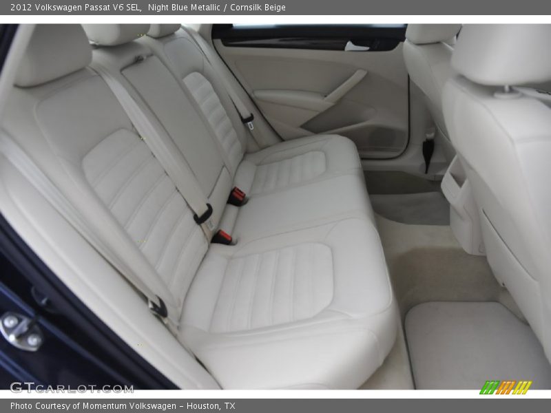 Night Blue Metallic / Cornsilk Beige 2012 Volkswagen Passat V6 SEL