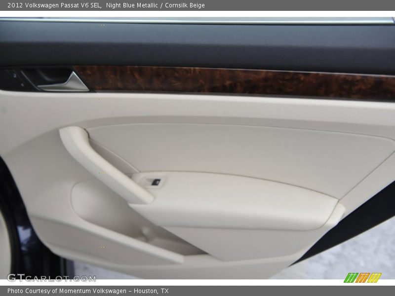 Night Blue Metallic / Cornsilk Beige 2012 Volkswagen Passat V6 SEL