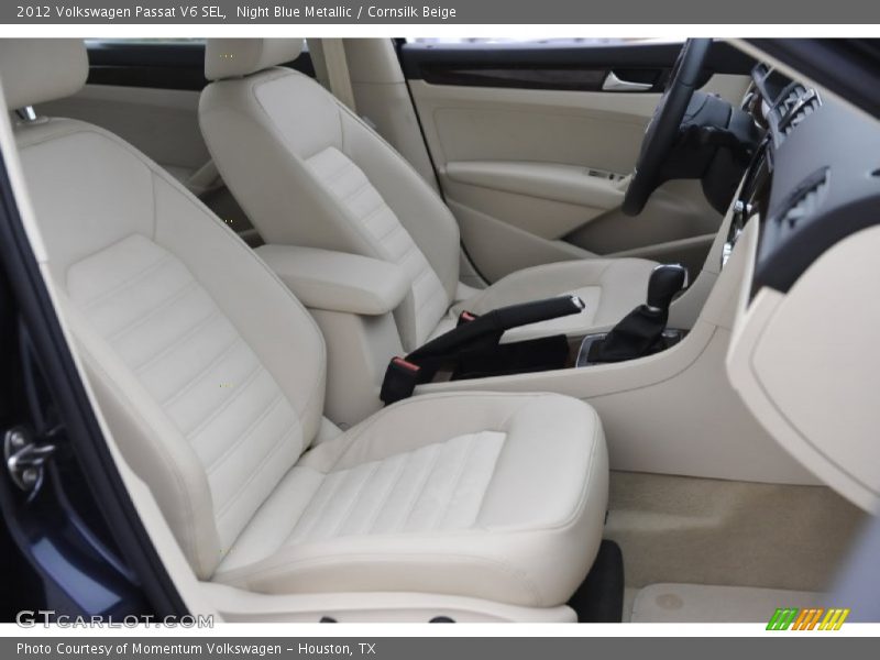 Night Blue Metallic / Cornsilk Beige 2012 Volkswagen Passat V6 SEL