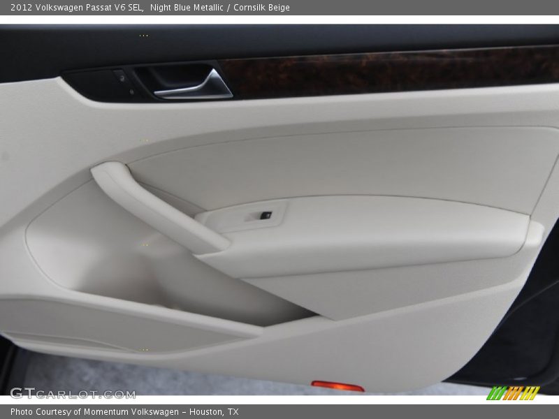 Night Blue Metallic / Cornsilk Beige 2012 Volkswagen Passat V6 SEL