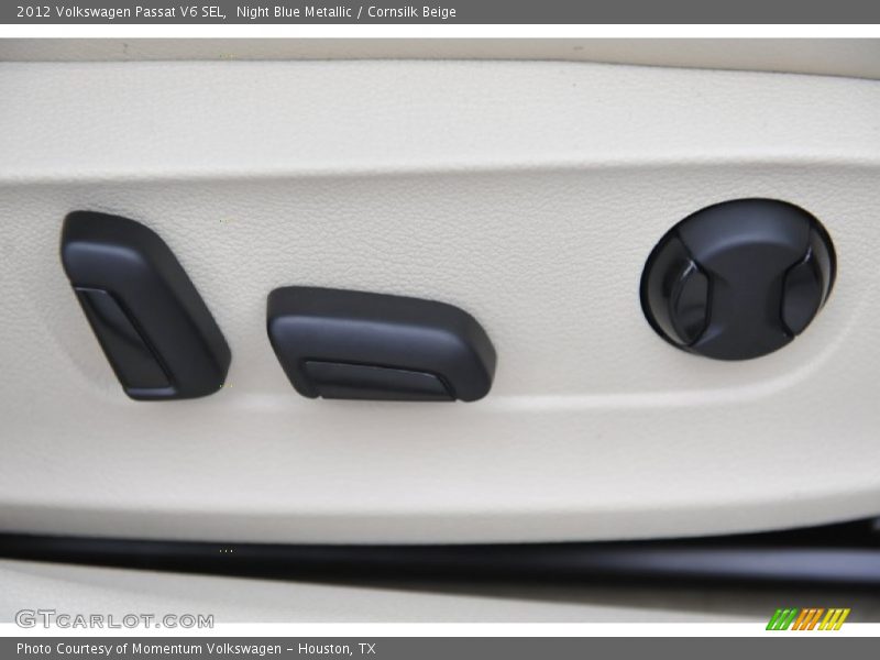 Night Blue Metallic / Cornsilk Beige 2012 Volkswagen Passat V6 SEL