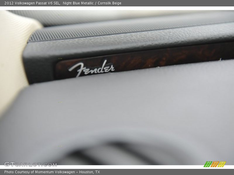 Night Blue Metallic / Cornsilk Beige 2012 Volkswagen Passat V6 SEL