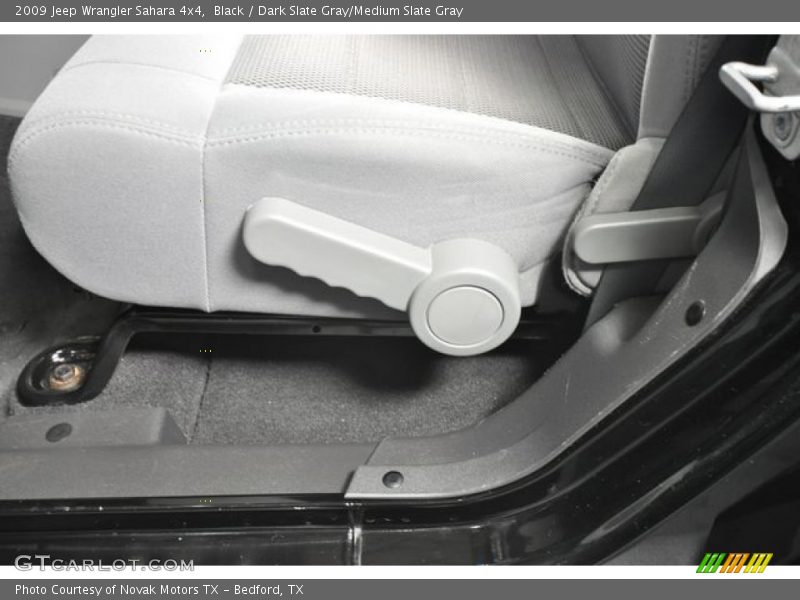 Black / Dark Slate Gray/Medium Slate Gray 2009 Jeep Wrangler Sahara 4x4