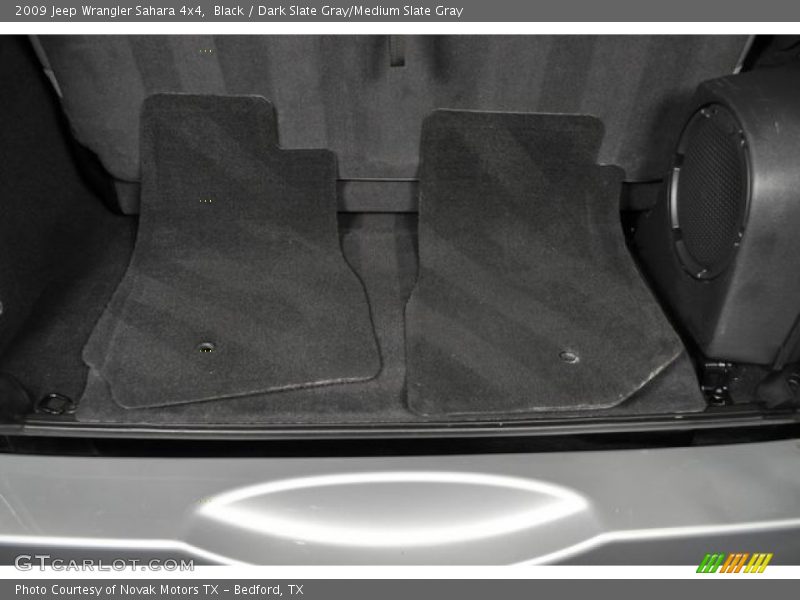 Black / Dark Slate Gray/Medium Slate Gray 2009 Jeep Wrangler Sahara 4x4