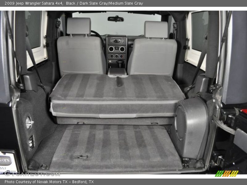 Black / Dark Slate Gray/Medium Slate Gray 2009 Jeep Wrangler Sahara 4x4