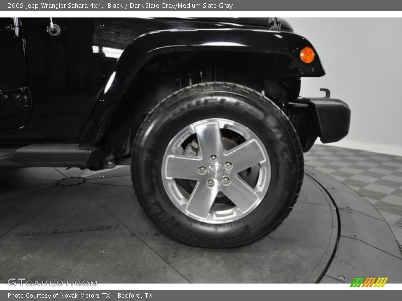 Black / Dark Slate Gray/Medium Slate Gray 2009 Jeep Wrangler Sahara 4x4