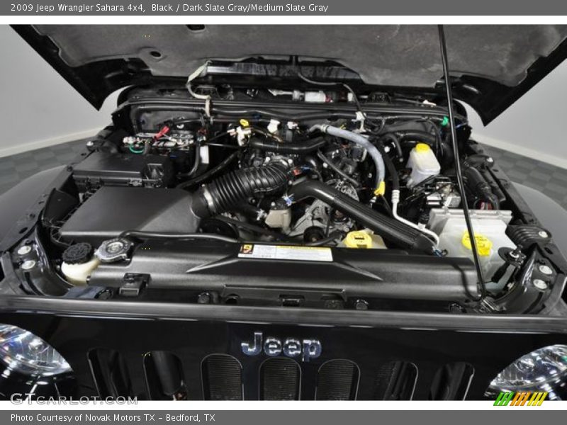 Black / Dark Slate Gray/Medium Slate Gray 2009 Jeep Wrangler Sahara 4x4