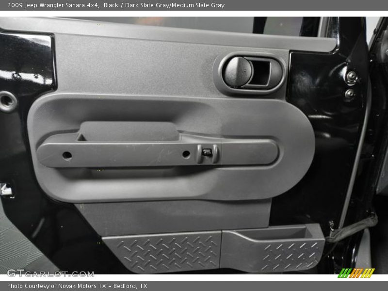 Black / Dark Slate Gray/Medium Slate Gray 2009 Jeep Wrangler Sahara 4x4
