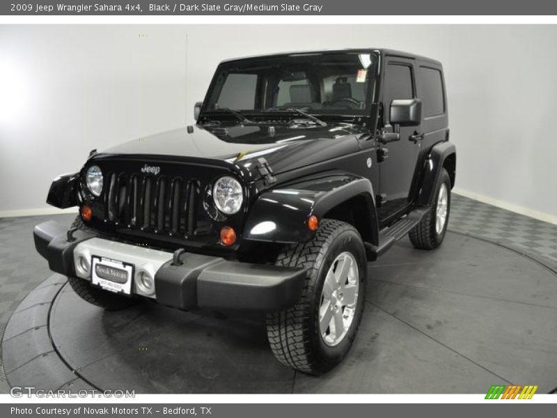 Black / Dark Slate Gray/Medium Slate Gray 2009 Jeep Wrangler Sahara 4x4