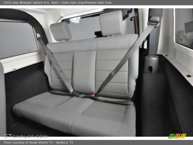 Black / Dark Slate Gray/Medium Slate Gray 2009 Jeep Wrangler Sahara 4x4