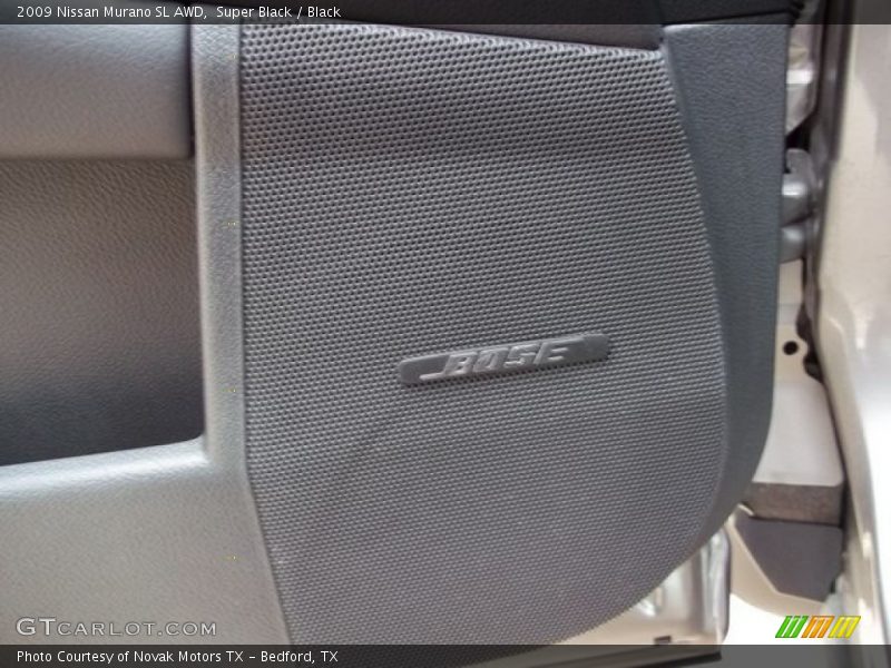 Super Black / Black 2009 Nissan Murano SL AWD