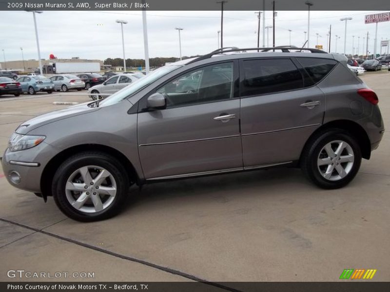 Super Black / Black 2009 Nissan Murano SL AWD