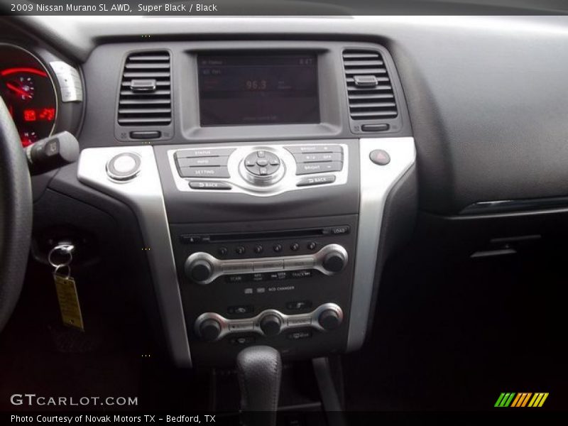 Super Black / Black 2009 Nissan Murano SL AWD