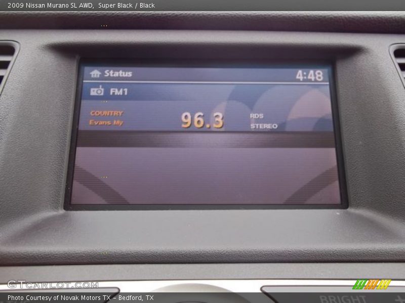 Super Black / Black 2009 Nissan Murano SL AWD
