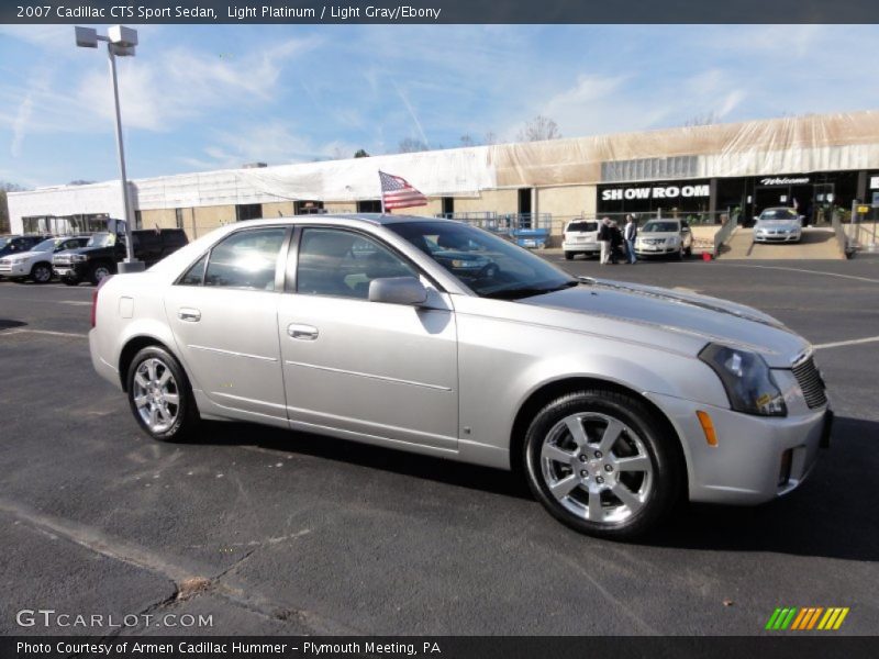 Light Platinum / Light Gray/Ebony 2007 Cadillac CTS Sport Sedan