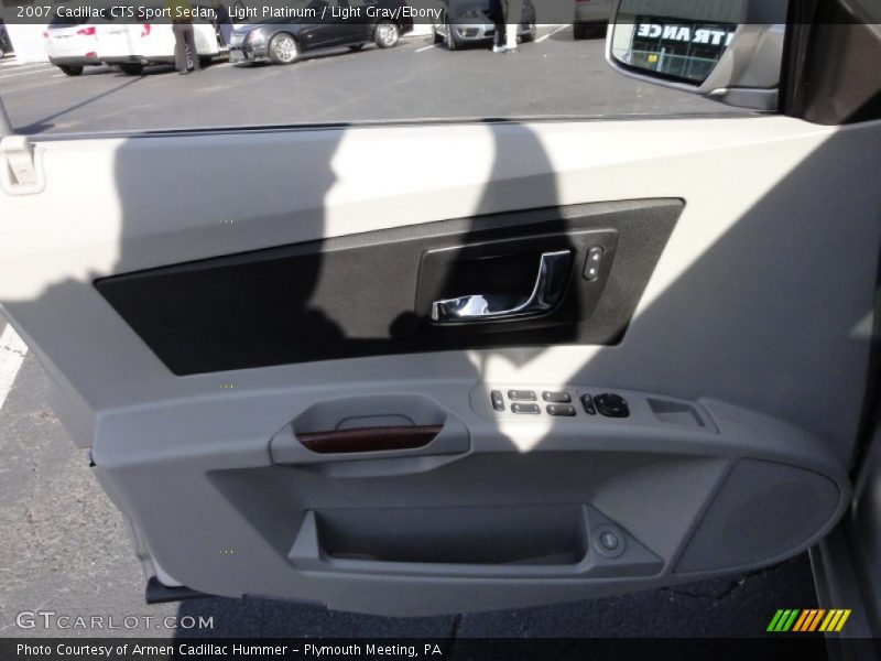 Light Platinum / Light Gray/Ebony 2007 Cadillac CTS Sport Sedan