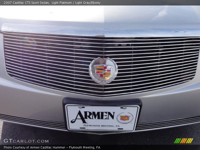 Light Platinum / Light Gray/Ebony 2007 Cadillac CTS Sport Sedan