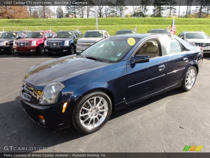 Blue Chip / Cashmere 2007 Cadillac CTS Sport Sedan