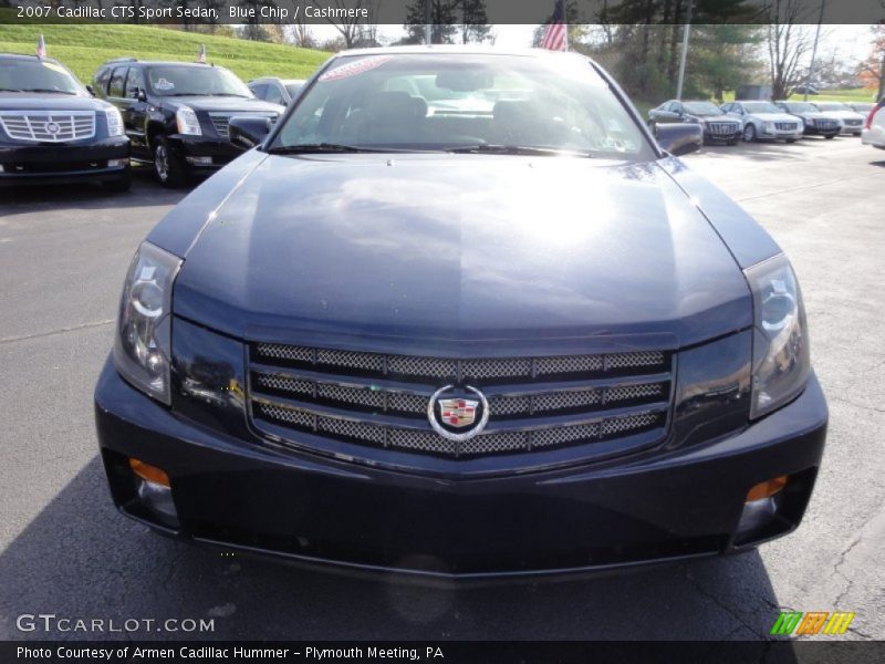 Blue Chip / Cashmere 2007 Cadillac CTS Sport Sedan