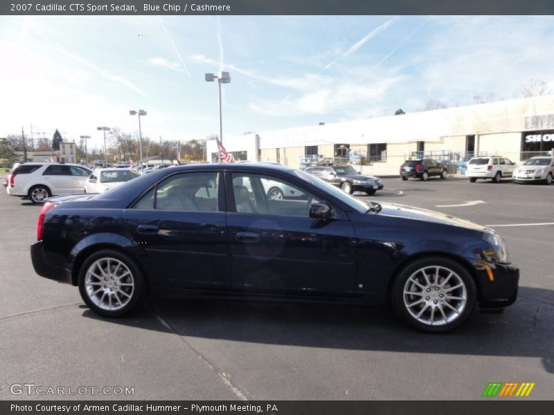 Blue Chip / Cashmere 2007 Cadillac CTS Sport Sedan