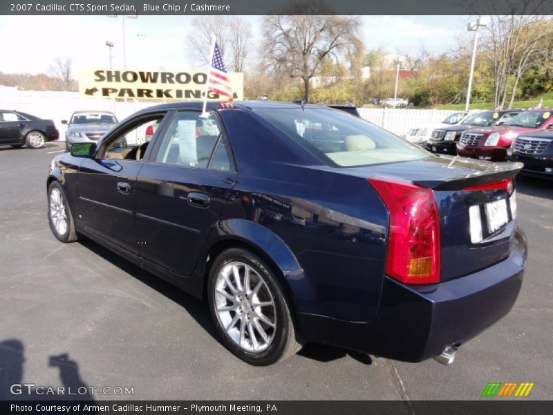 Blue Chip / Cashmere 2007 Cadillac CTS Sport Sedan