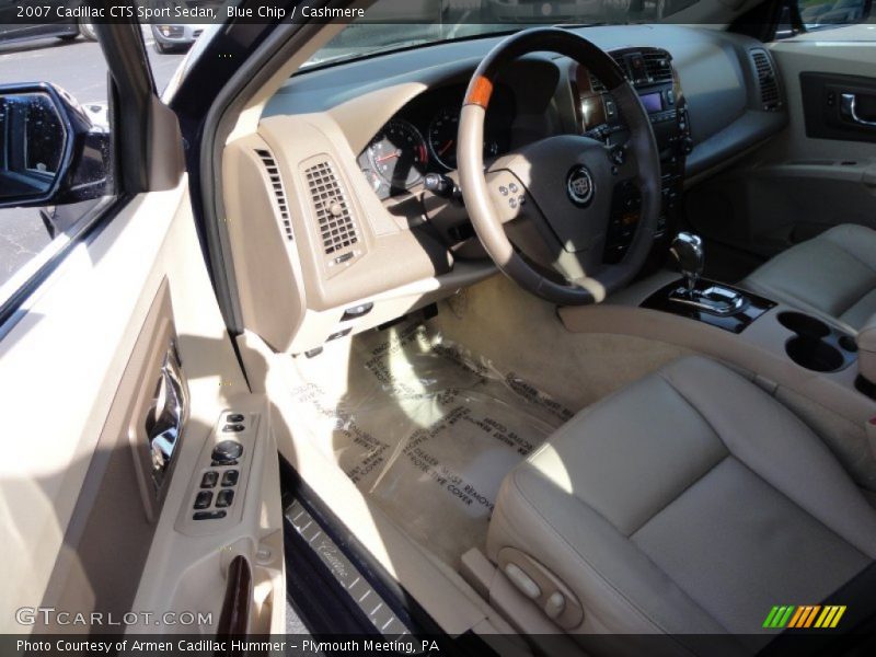 Blue Chip / Cashmere 2007 Cadillac CTS Sport Sedan