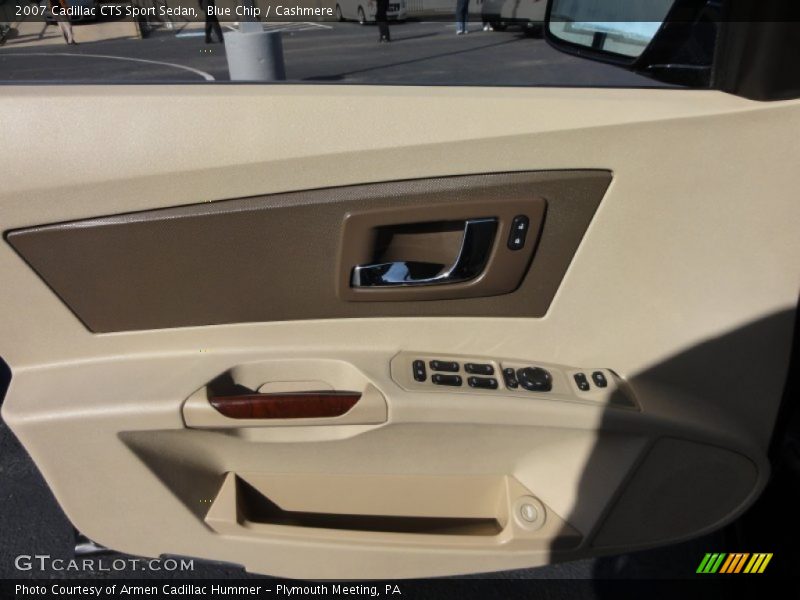 Blue Chip / Cashmere 2007 Cadillac CTS Sport Sedan