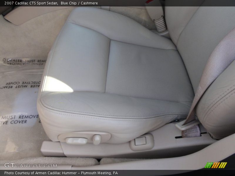 Blue Chip / Cashmere 2007 Cadillac CTS Sport Sedan