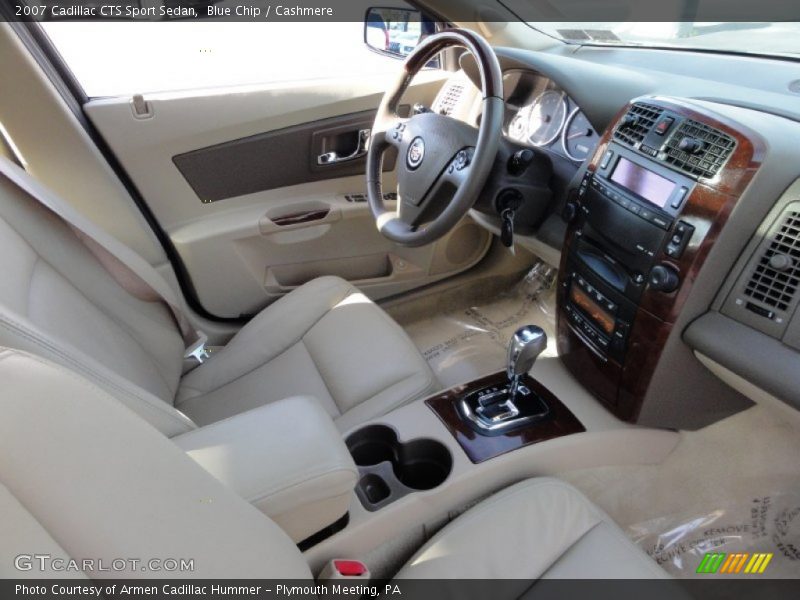 Blue Chip / Cashmere 2007 Cadillac CTS Sport Sedan