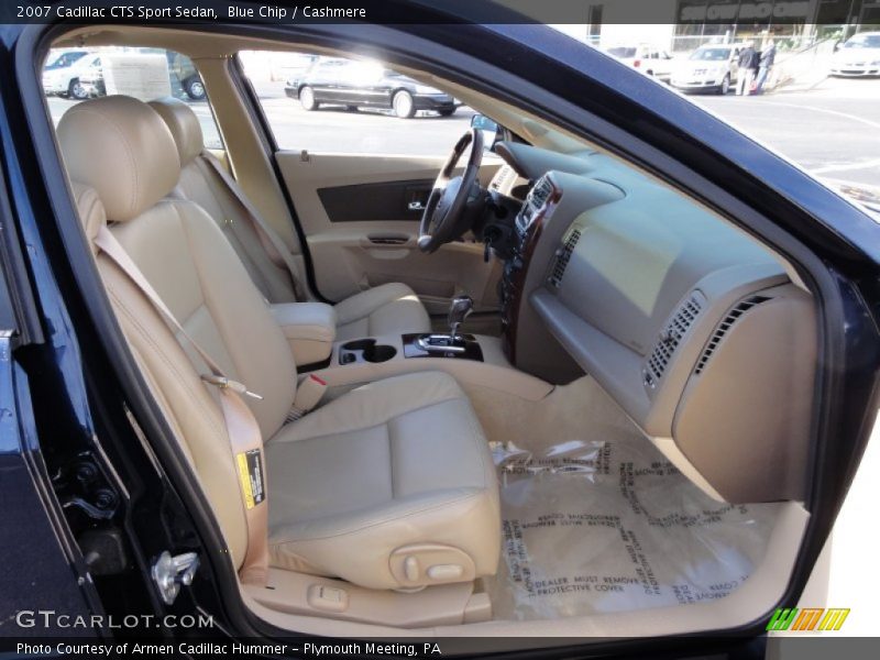 Blue Chip / Cashmere 2007 Cadillac CTS Sport Sedan