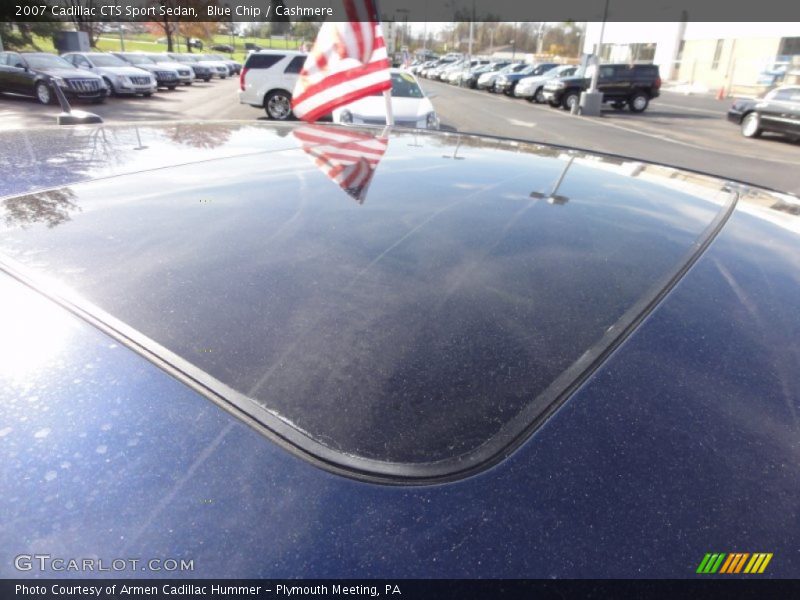 Blue Chip / Cashmere 2007 Cadillac CTS Sport Sedan