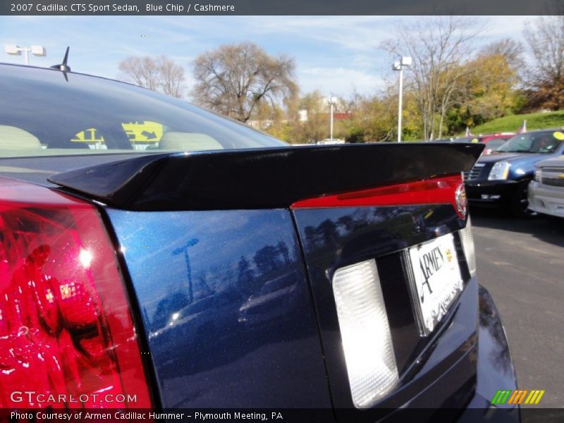 Blue Chip / Cashmere 2007 Cadillac CTS Sport Sedan
