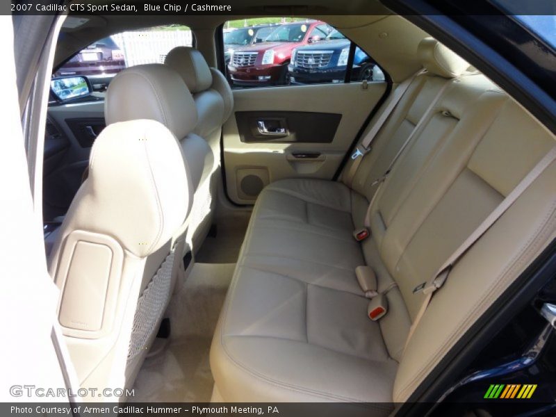 Blue Chip / Cashmere 2007 Cadillac CTS Sport Sedan