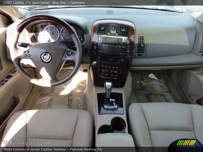 Blue Chip / Cashmere 2007 Cadillac CTS Sport Sedan