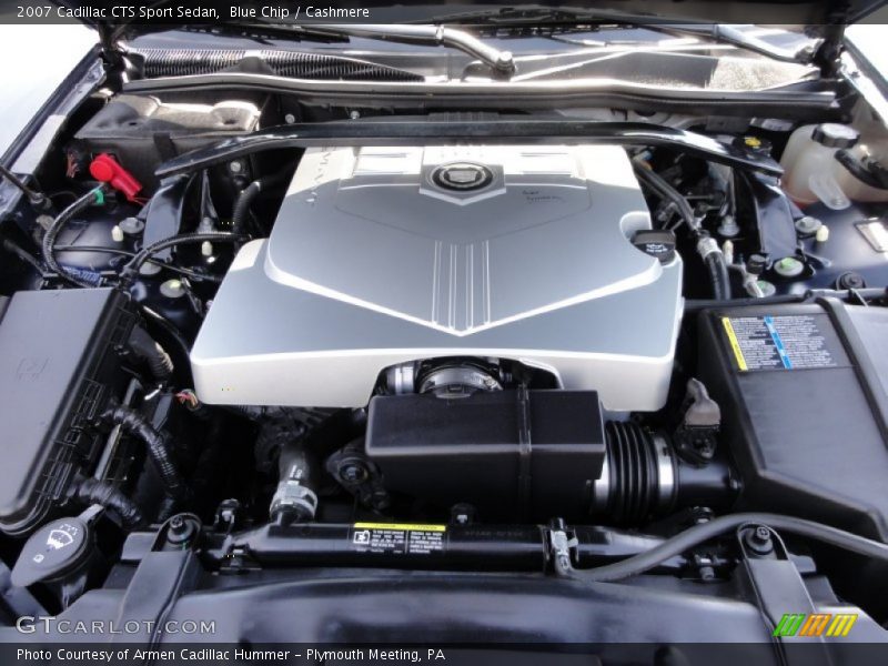 Blue Chip / Cashmere 2007 Cadillac CTS Sport Sedan