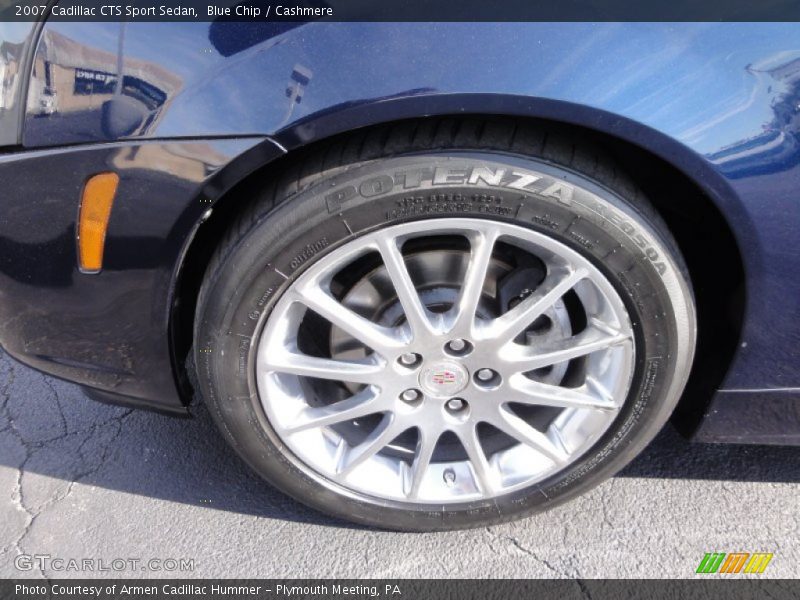 Blue Chip / Cashmere 2007 Cadillac CTS Sport Sedan