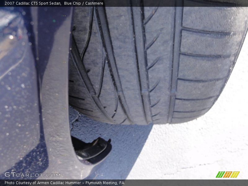 Blue Chip / Cashmere 2007 Cadillac CTS Sport Sedan