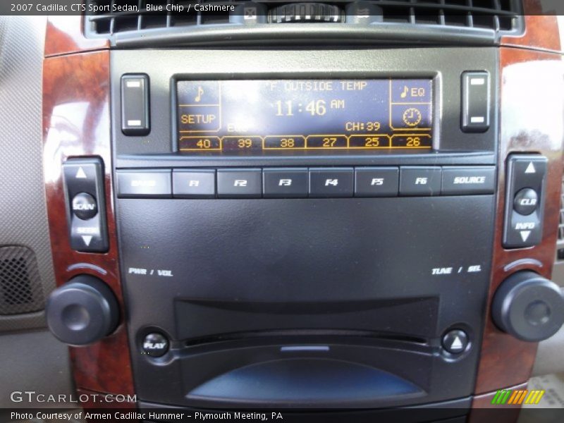 Blue Chip / Cashmere 2007 Cadillac CTS Sport Sedan