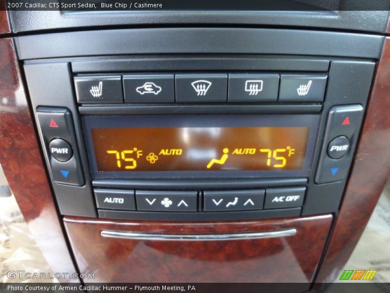 Blue Chip / Cashmere 2007 Cadillac CTS Sport Sedan
