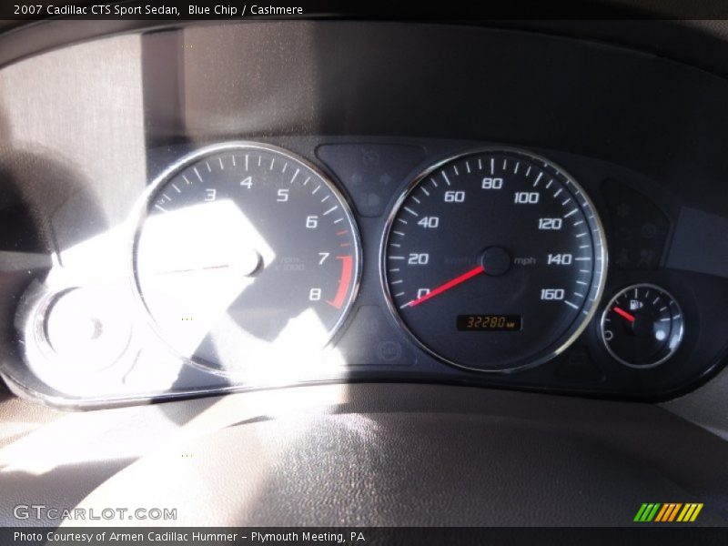 Blue Chip / Cashmere 2007 Cadillac CTS Sport Sedan