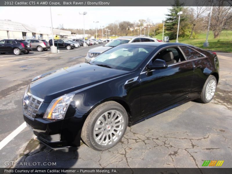 Front 3/4 View of 2012 CTS 4 AWD Coupe