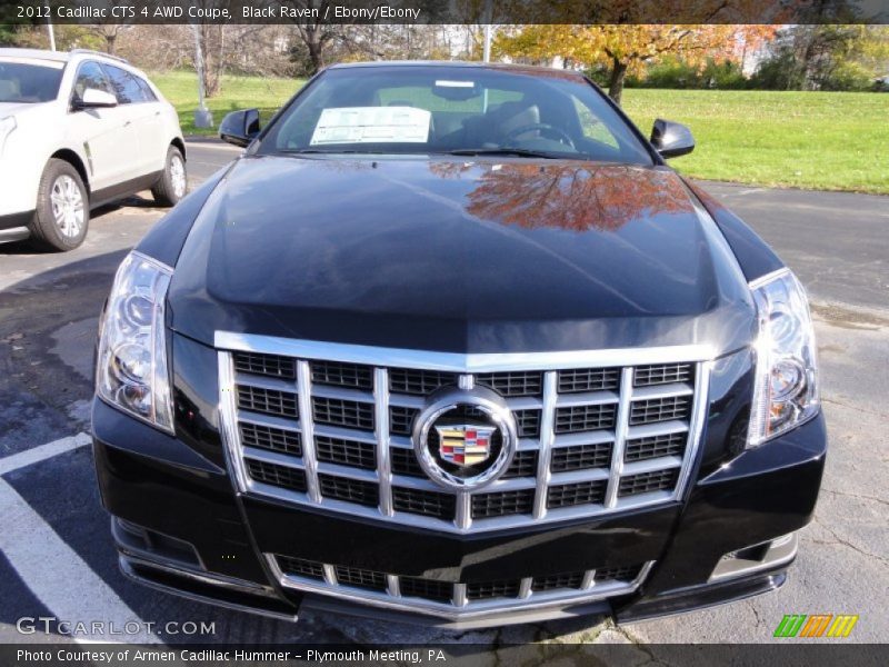 Black Raven / Ebony/Ebony 2012 Cadillac CTS 4 AWD Coupe